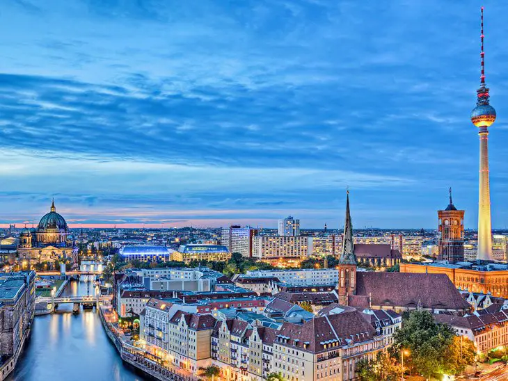 Skyline von Berlin Städtereisen Berlin
