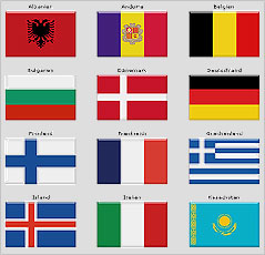 Zu den europäischen Nationalflaggen europäische Nationalflaggen