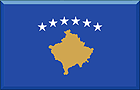 Flagge Kosovo