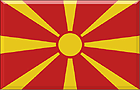 Flagge Nordmazedonien