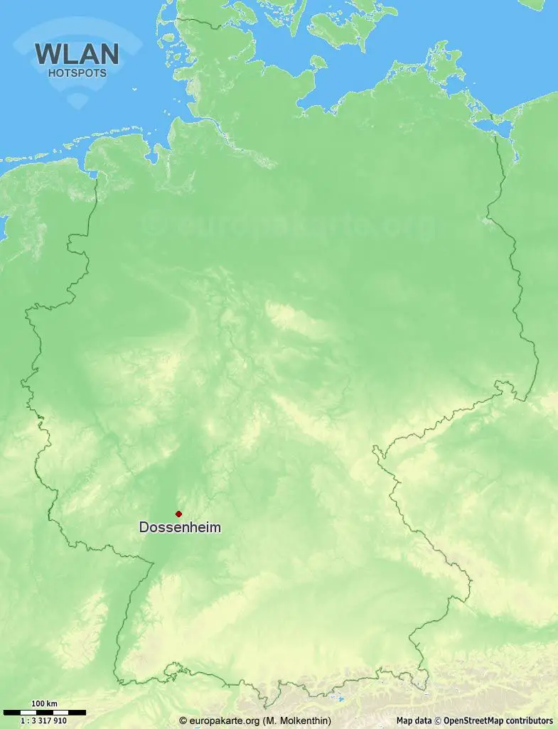 WLAN-Hotspots in Dossenheim (Baden-Württemberg)