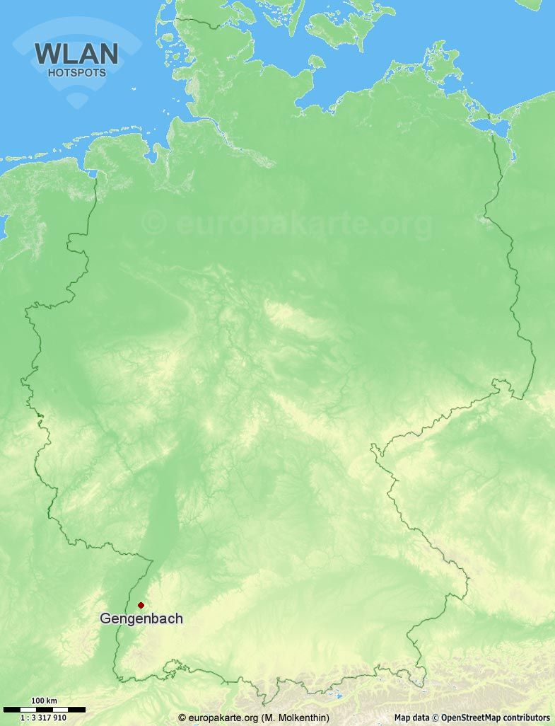 WLAN-Hotspots in Gengenbach (Baden-Württemberg)