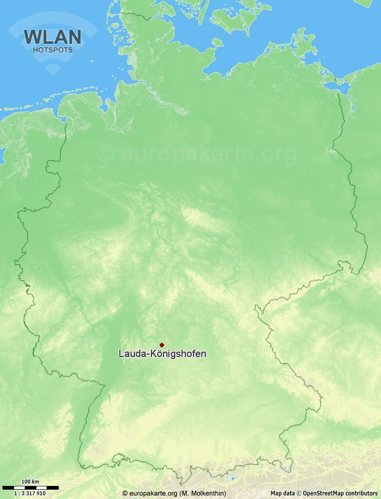WLAN-Hotspots in Lauda-Königshofen (Baden-Württemberg)