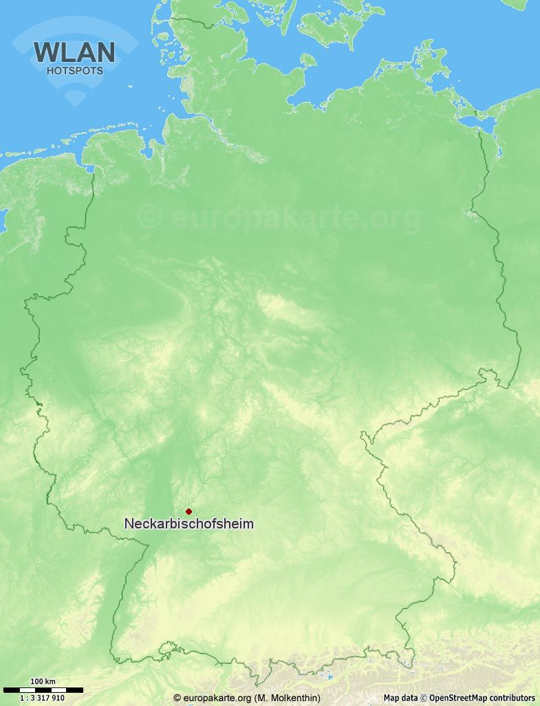 WLAN-Hotspots in Neckarbischofsheim (Baden-Württemberg)