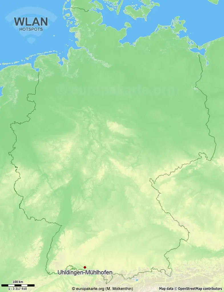 WLAN-Hotspots in Uhldingen-Mühlhofen (Baden-Württemberg)