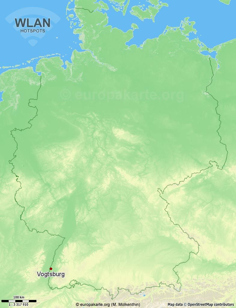 WLAN-Hotspots in Vogtsburg (Baden-Württemberg)