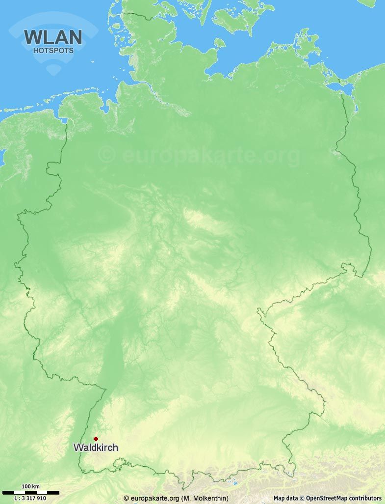 WLAN-Hotspots in Waldkirch (Baden-Württemberg)