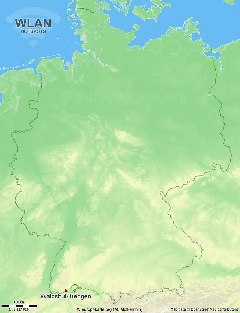 WLAN-Hotspots in Waldshut-Tiengen (Baden-Württemberg)