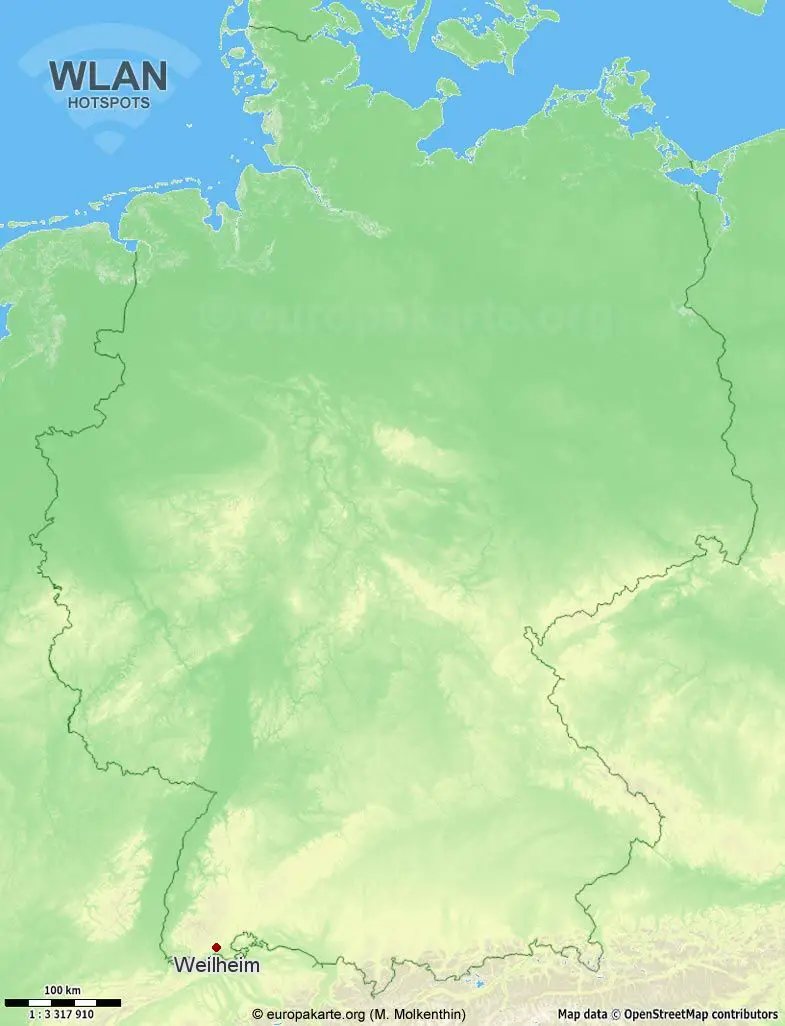 WLAN-Hotspots in Weilheim (Baden-Württemberg)