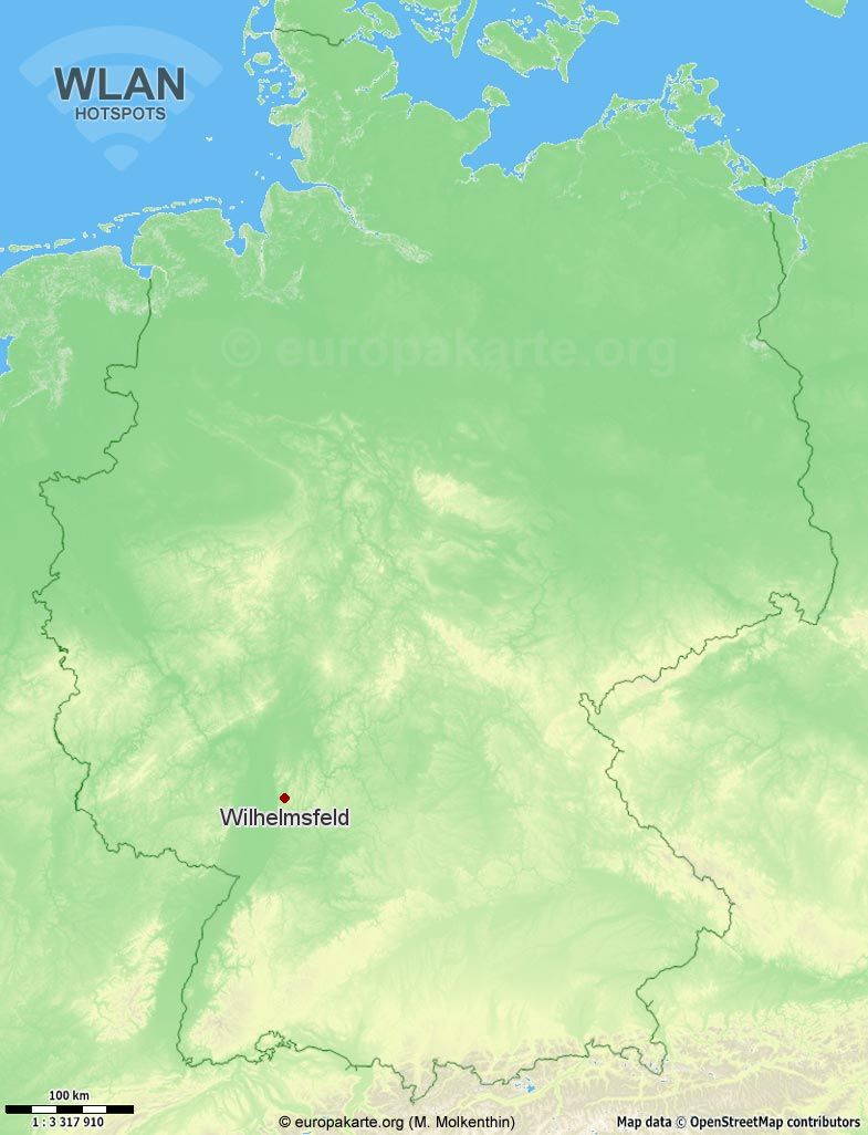 WLAN-Hotspots in Wilhelmsfeld (Baden-Württemberg)