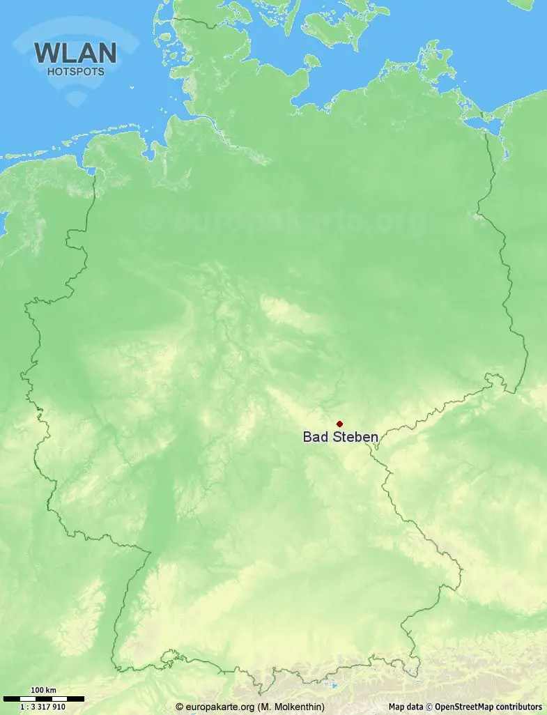 WLAN-Hotspots in Bad Steben (Bayern)