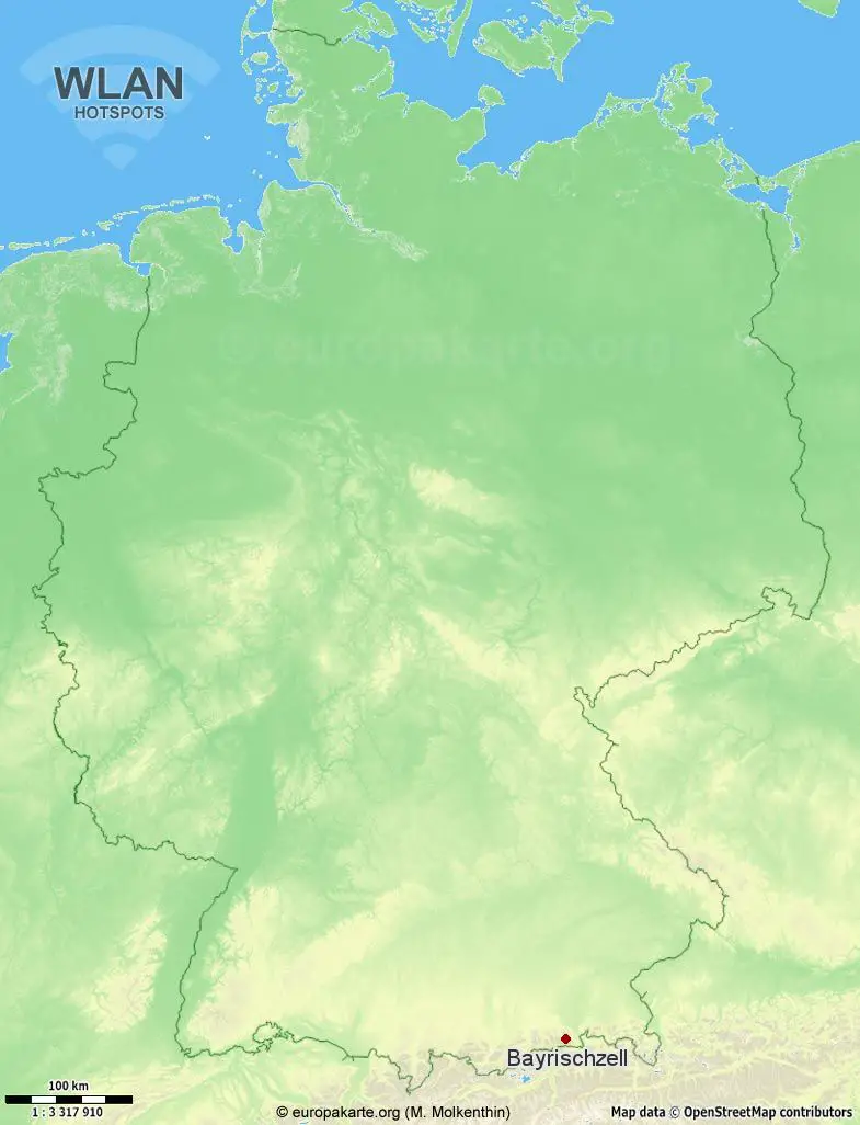 WLAN-Hotspots in Bayrischzell (Bayern)