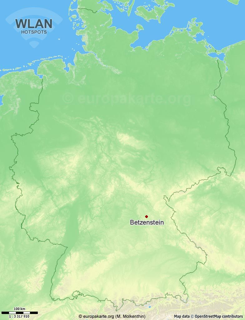 WLAN-Hotspots in Betzenstein (Bayern)