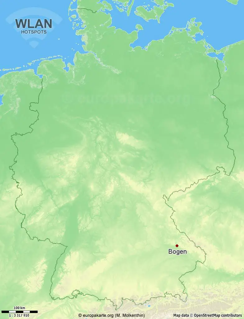 WLAN-Hotspots in Bogen (Bayern)