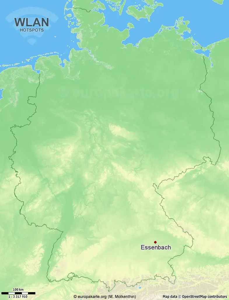 WLAN-Hotspots in Essenbach (Bayern)