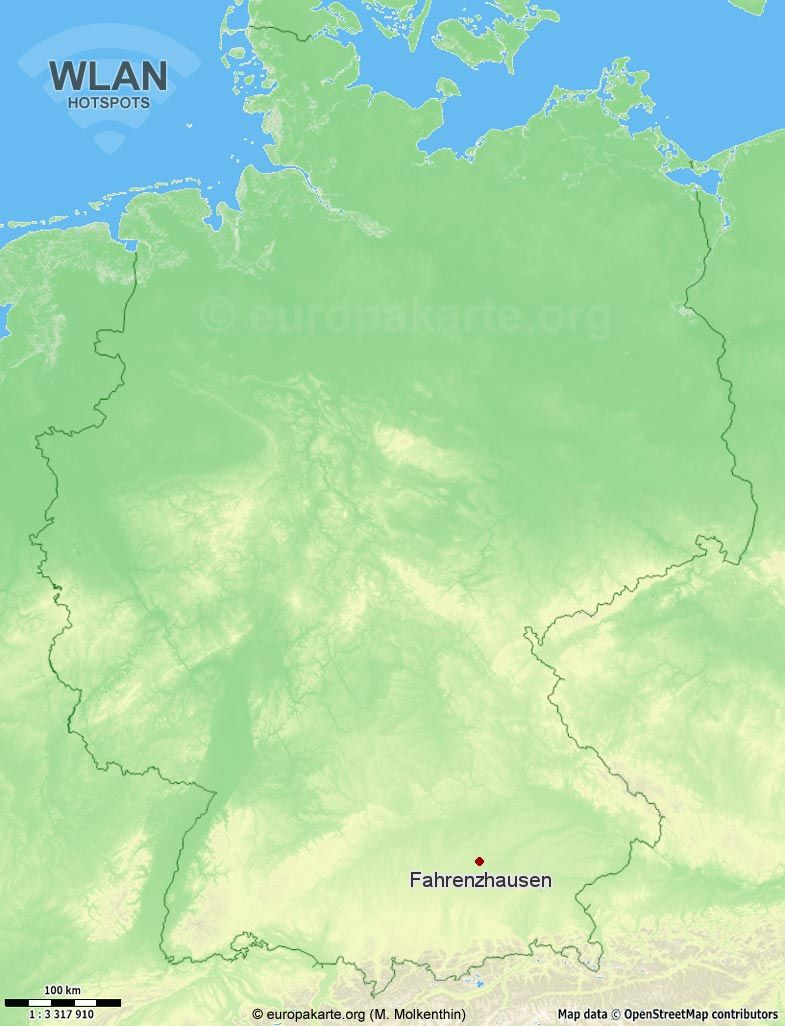 WLAN-Hotspots in Fahrenzhausen (Bayern)