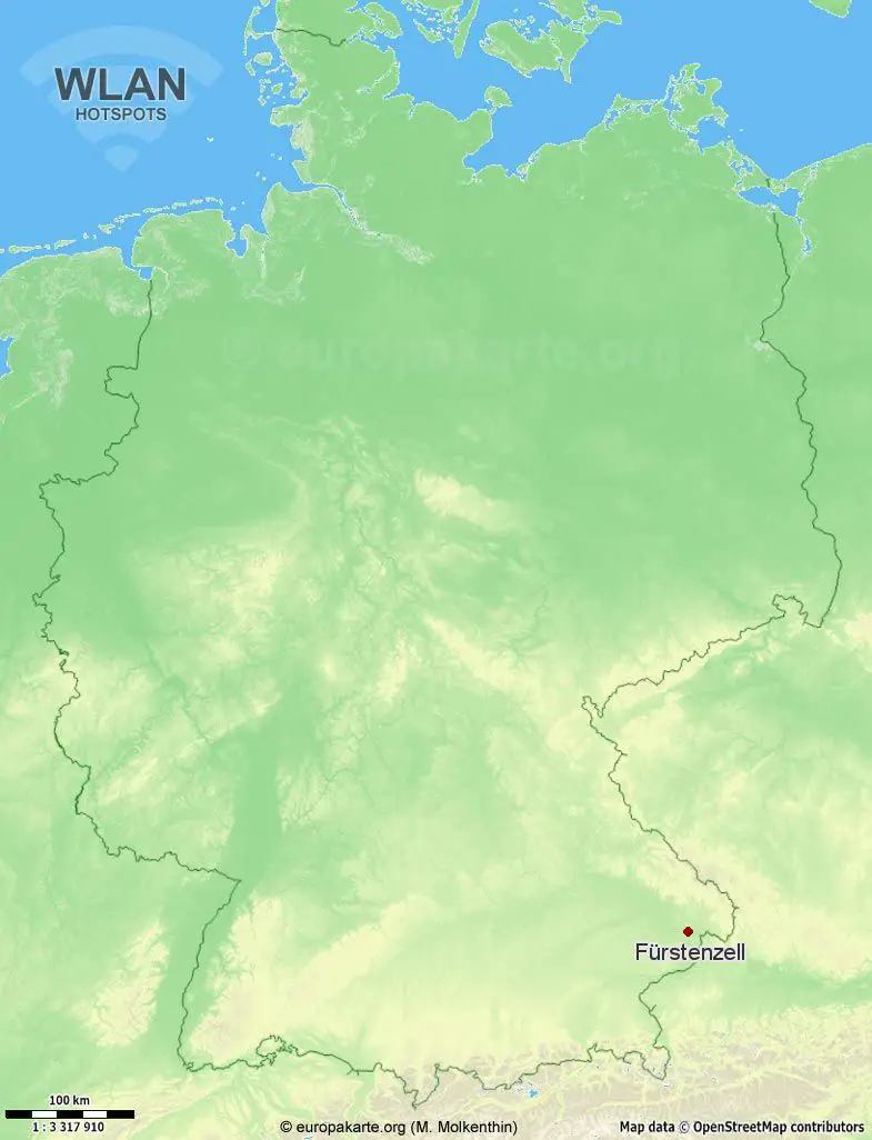 WLAN-Hotspots in Fürstenzell (Bayern)