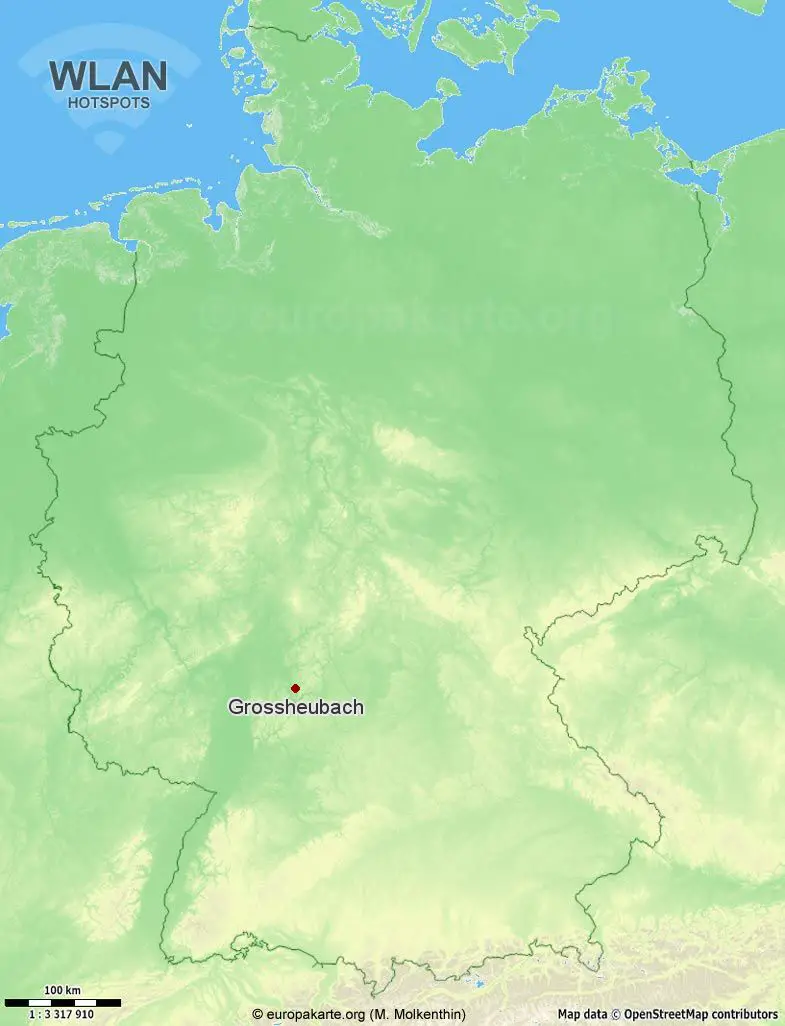 WLAN-Hotspots in Grossheubach (Bayern)