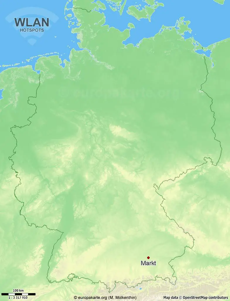 WLAN-Hotspots in Markt (Bayern)