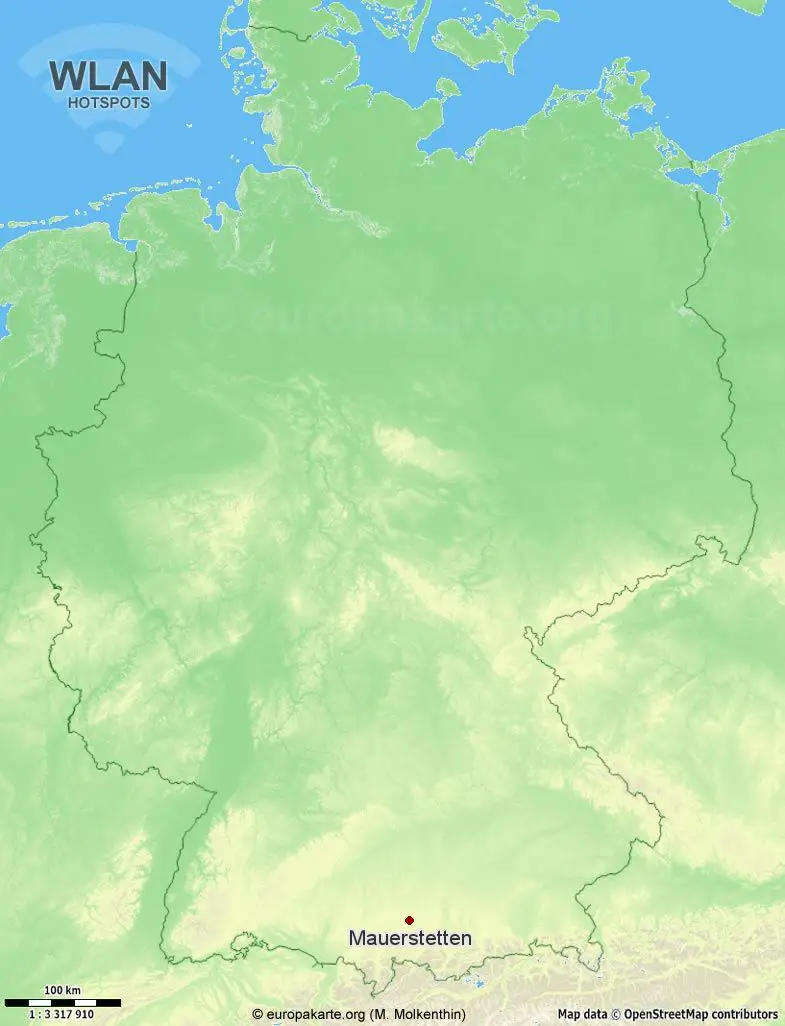 WLAN-Hotspots in Mauerstetten (Bayern)