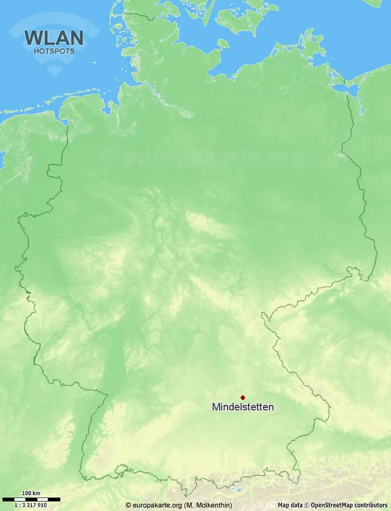 WLAN-Hotspots in Mindelstetten (Bayern)