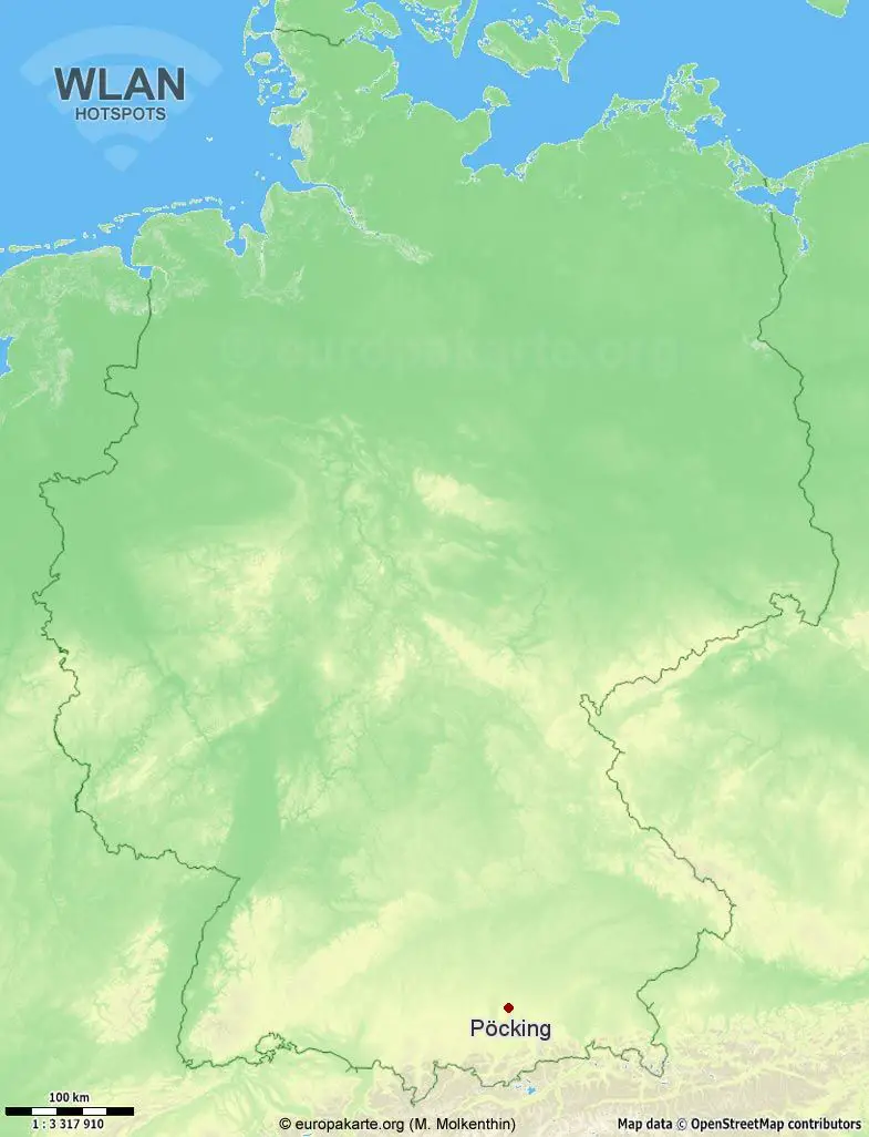 WLAN-Hotspots in Pöcking (Bayern)