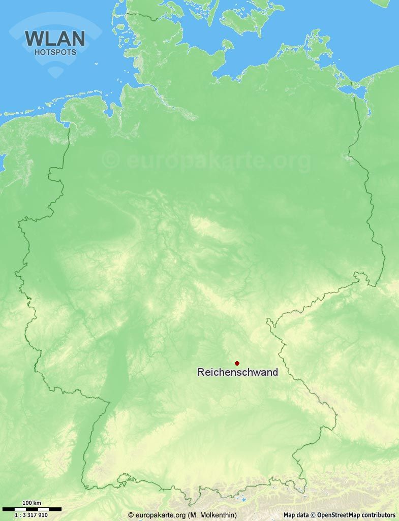 WLAN-Hotspots in Reichenschwand (Bayern)
