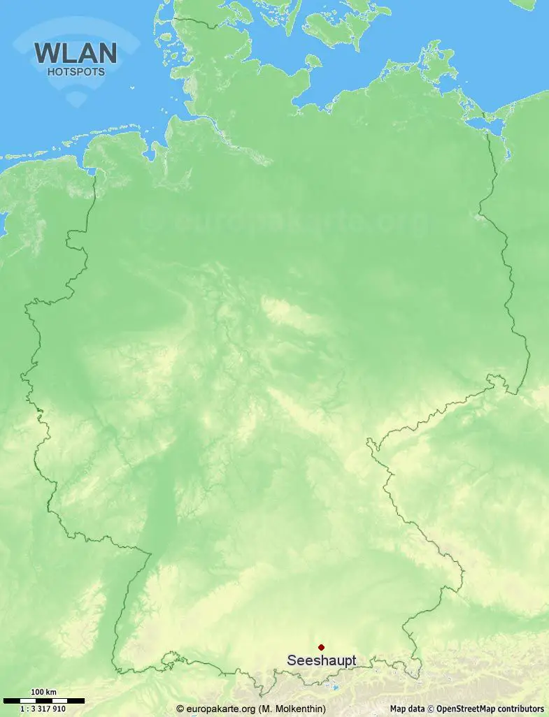 WLAN-Hotspots in Seeshaupt (Bayern)