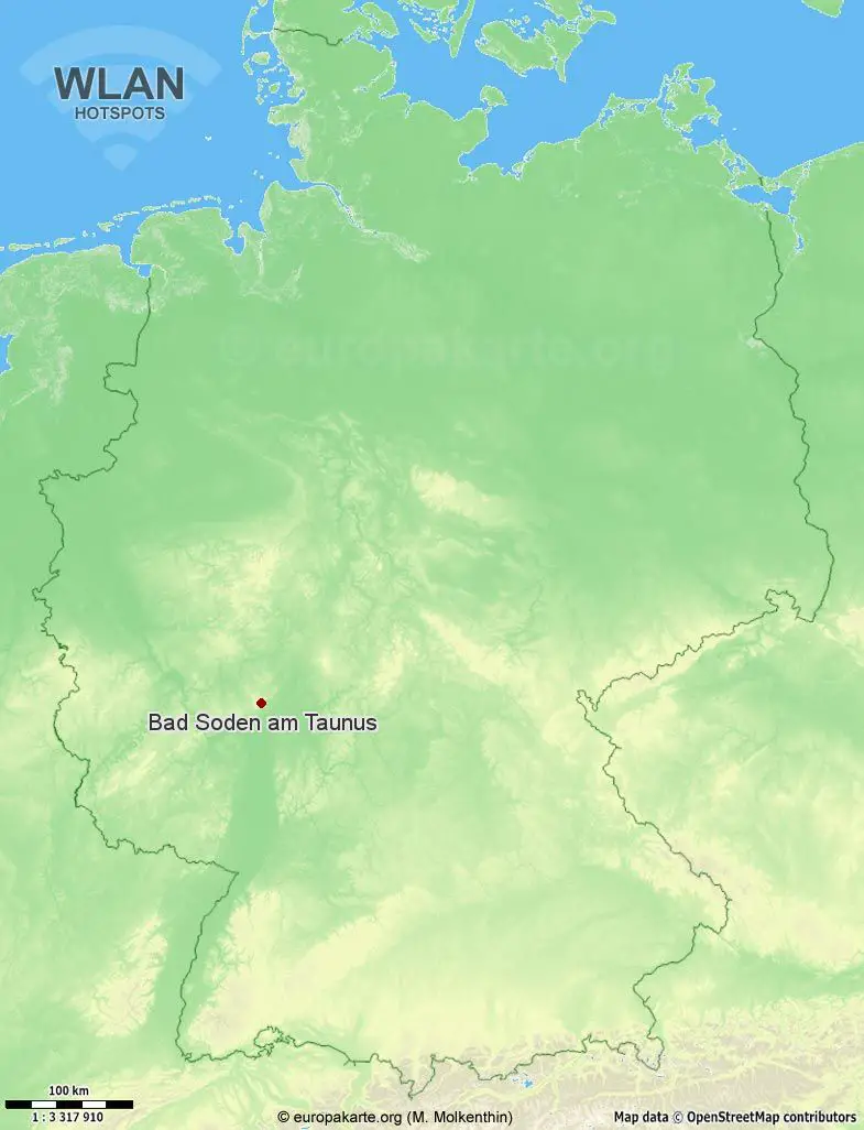 WLAN-Hotspots in Bad Soden am Taunus (Hessen)