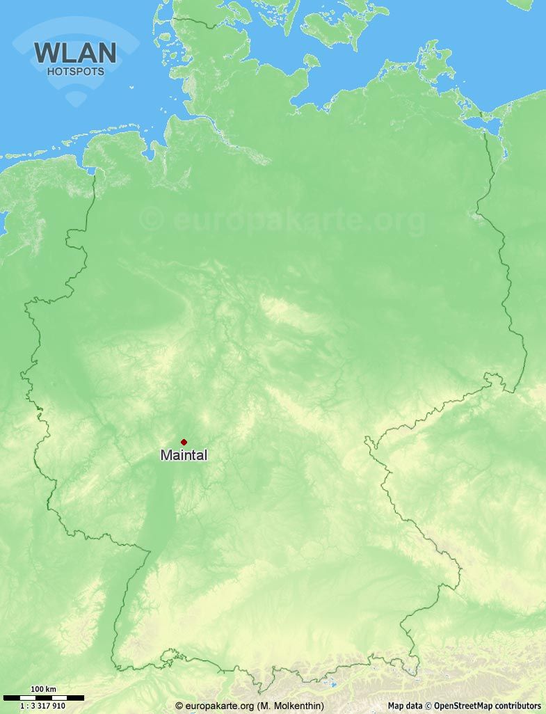 WLAN-Hotspots in Maintal (Hessen)