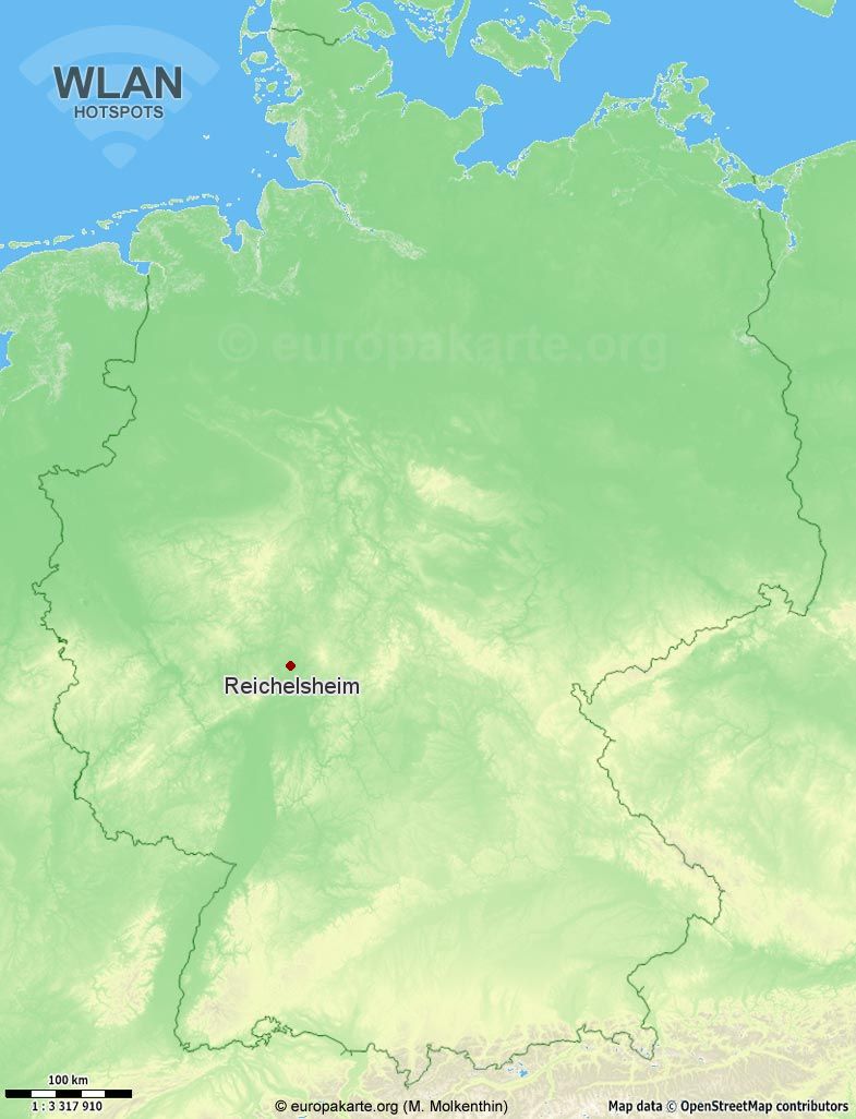 WLAN-Hotspots in Reichelsheim (Hessen)