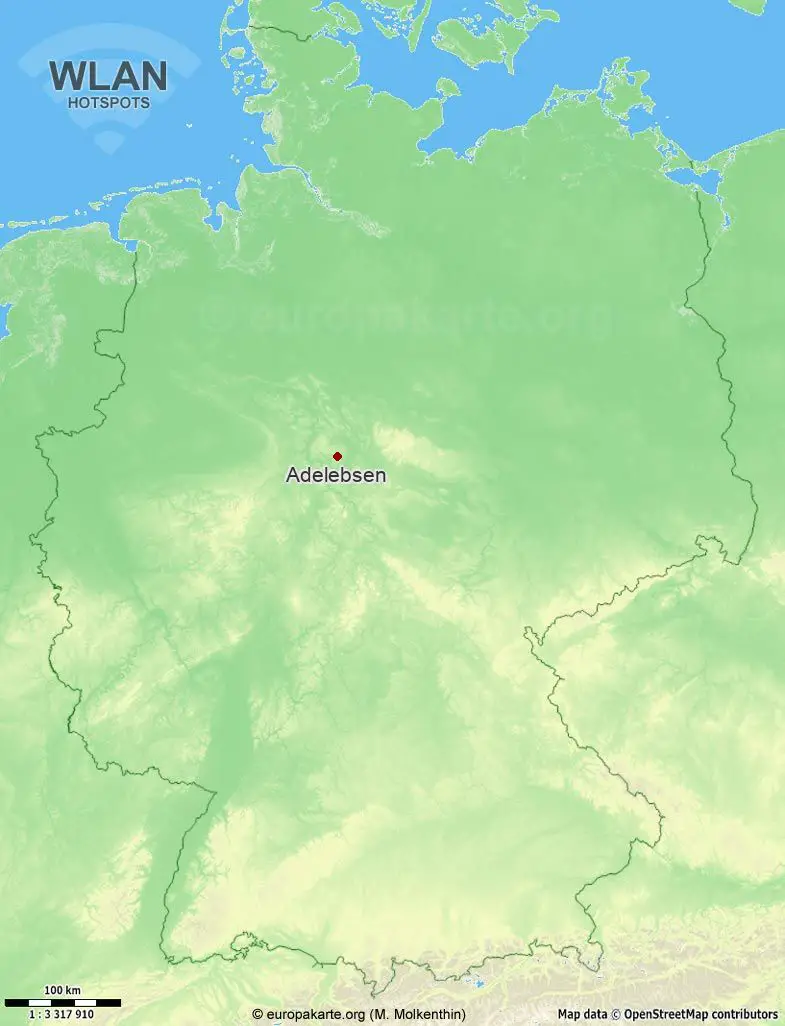 WLAN-Hotspots in Adelebsen (Niedersachsen)