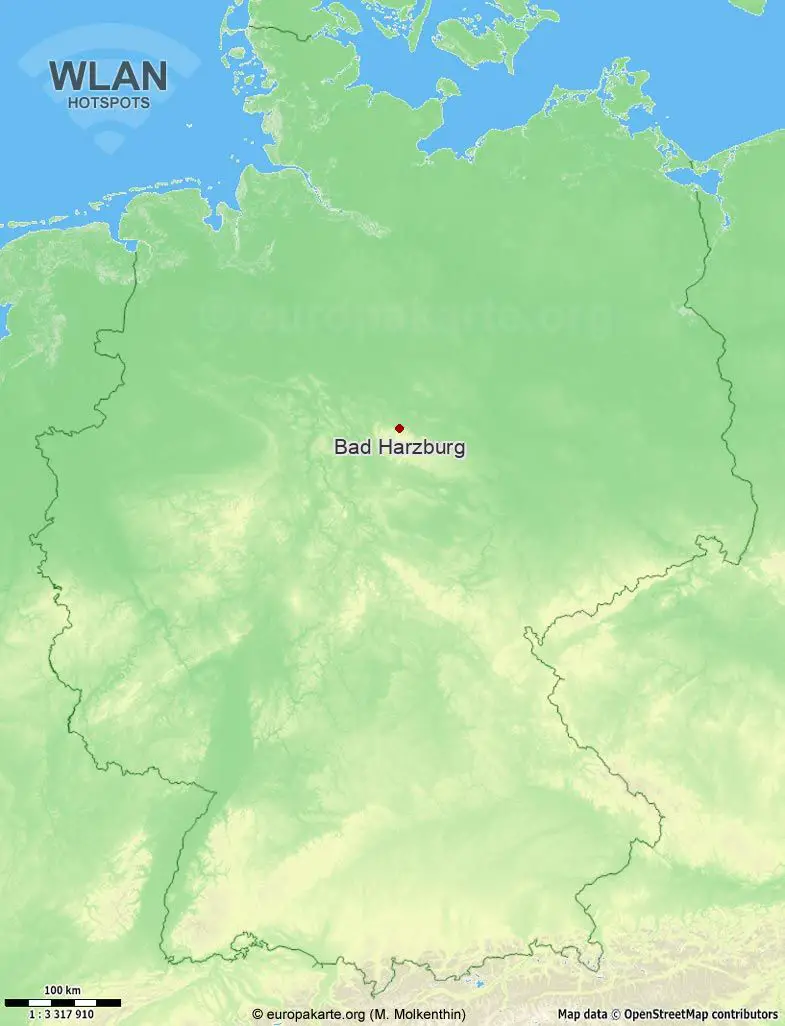 WLAN-Hotspots in Bad Harzburg (Niedersachsen)