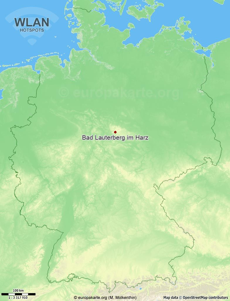 WLAN-Hotspots in Bad Lauterberg im Harz (Niedersachsen)