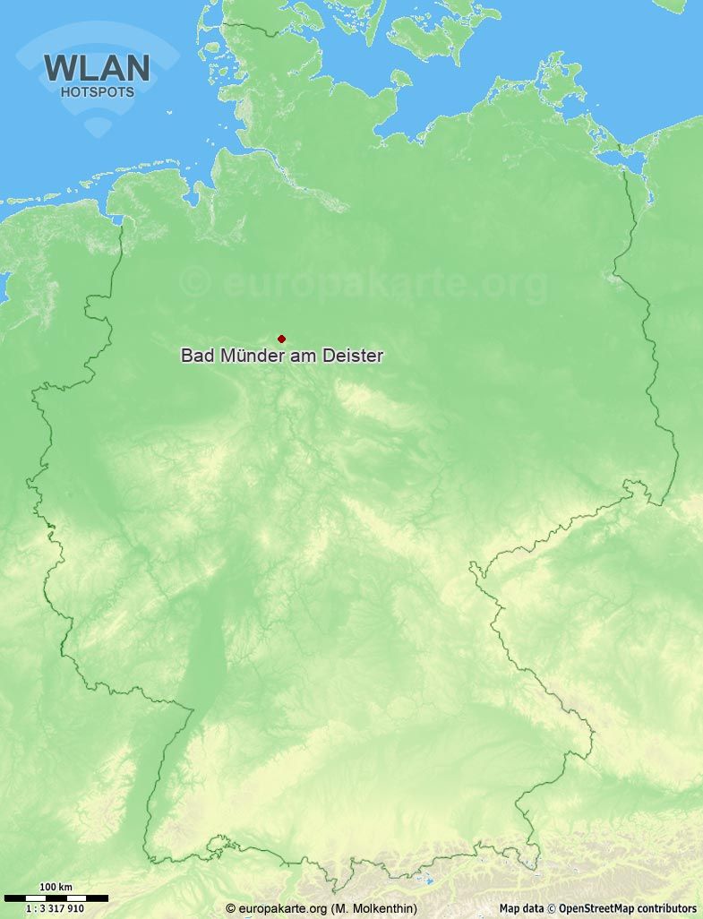 WLAN-Hotspots in Bad Münder am Deister (Niedersachsen)