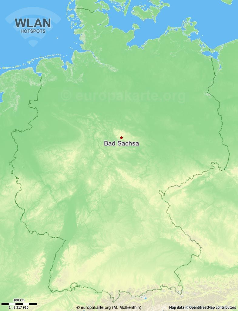WLAN-Hotspots in Bad Sachsa (Niedersachsen)