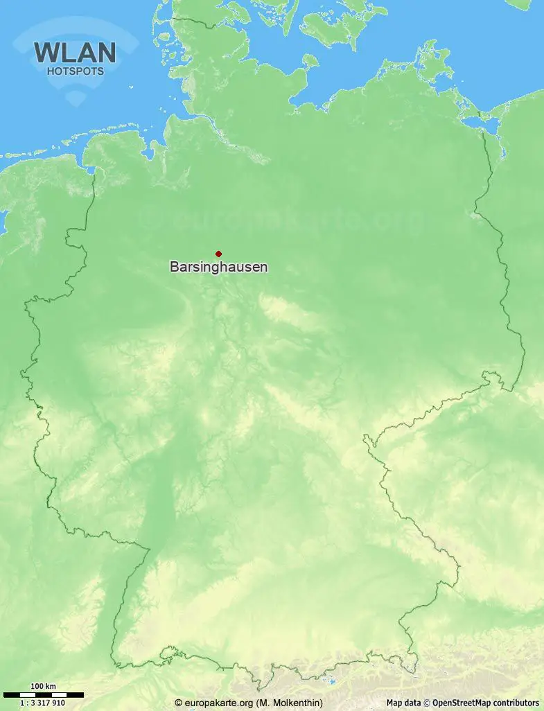 WLAN-Hotspots in Barsinghausen (Niedersachsen)