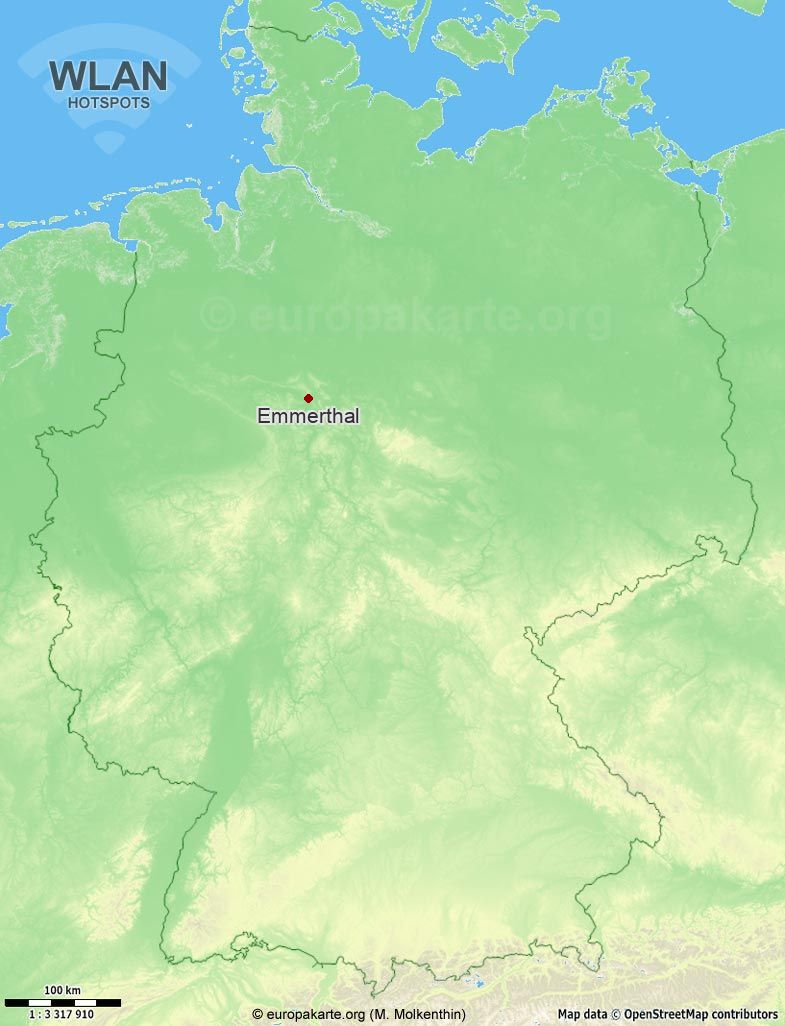 WLAN-Hotspots in Emmerthal (Niedersachsen)