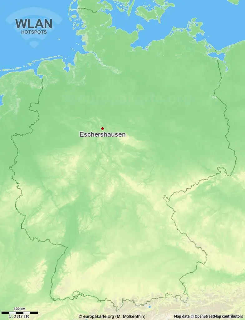 WLAN-Hotspots in Eschershausen (Niedersachsen)