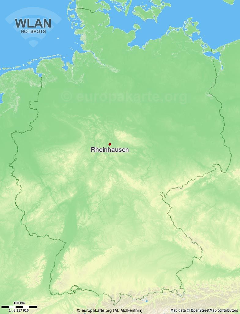 WLAN-Hotspots in Rheinhausen (Niedersachsen)
