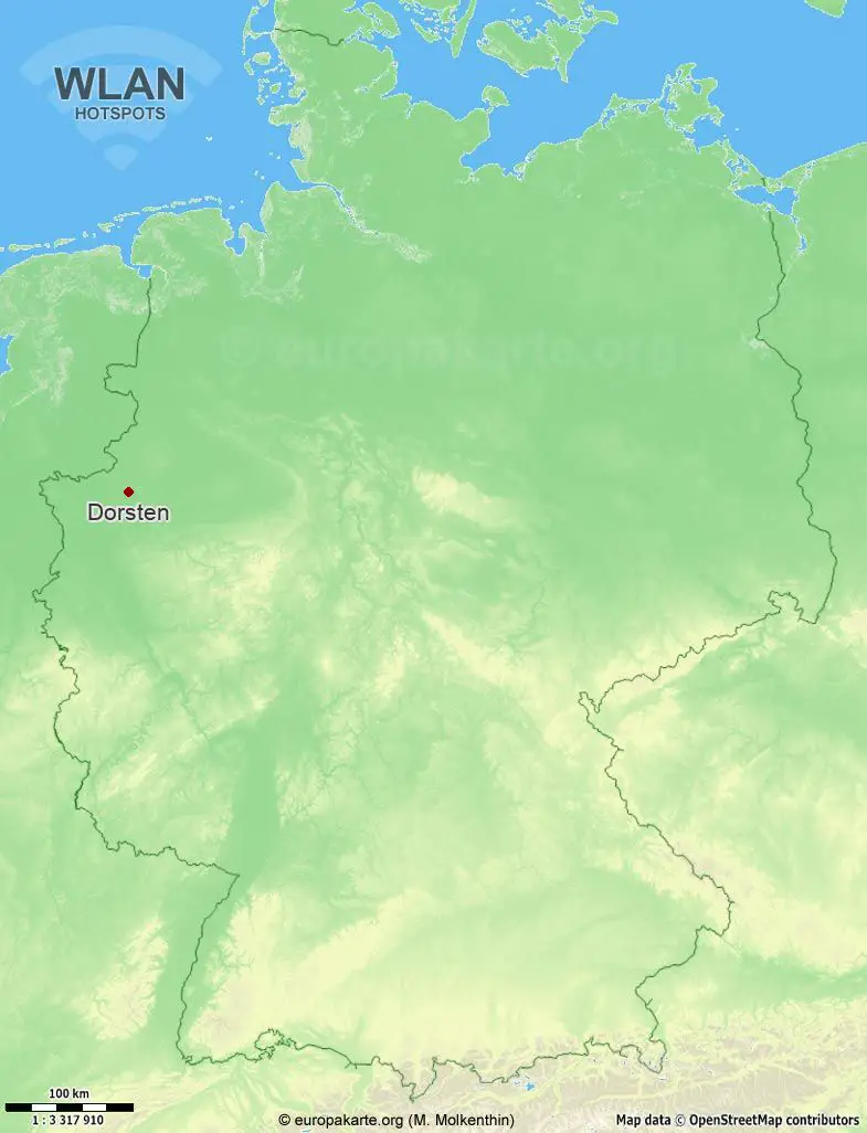 WLAN-Hotspots in Dorsten (Nordrhein-Westfalen)