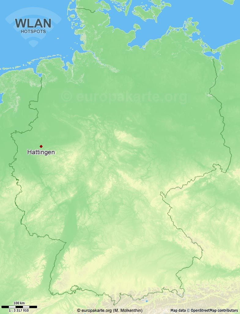 WLAN-Hotspots in Hattingen (Nordrhein-Westfalen)