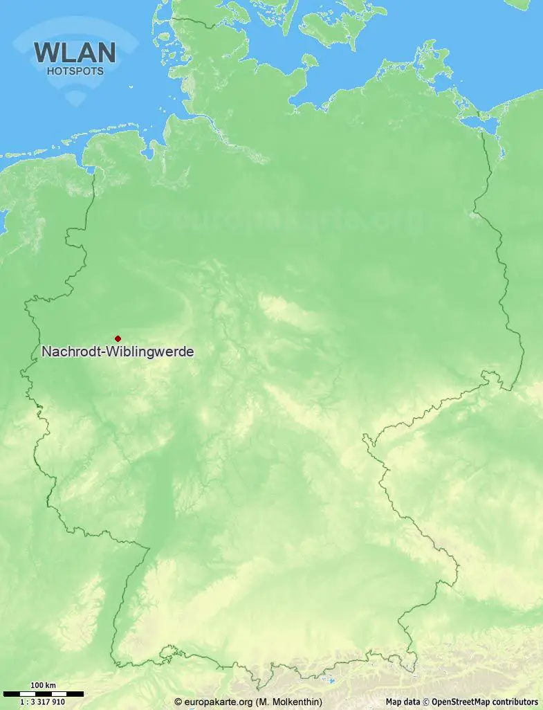 WLAN-Hotspots in Nachrodt-Wiblingwerde (Nordrhein-Westfalen)