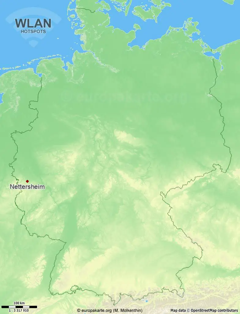 WLAN-Hotspots in Nettersheim (Nordrhein-Westfalen)