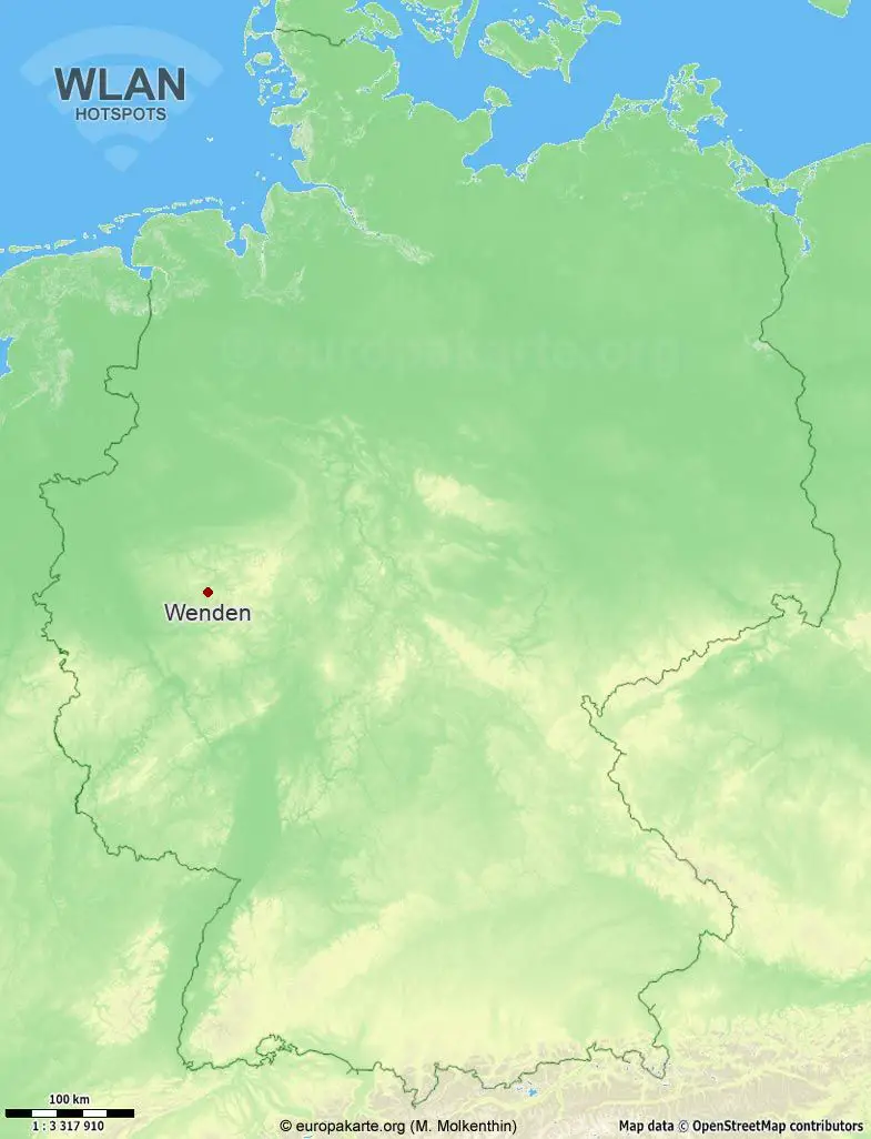 WLAN-Hotspots in Wenden (Nordrhein-Westfalen)