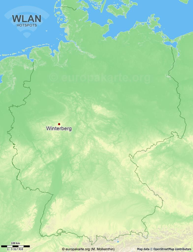 WLAN-Hotspots in Winterberg (Nordrhein-Westfalen)