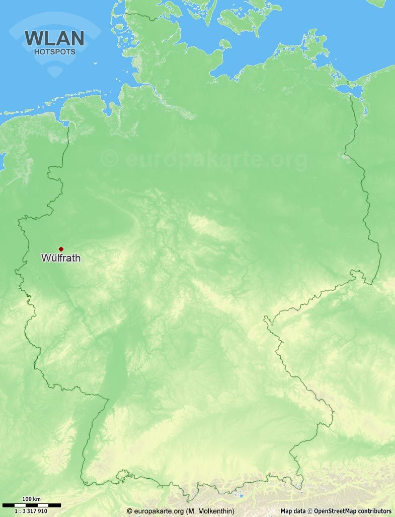 WLAN-Hotspots in Wülfrath (Nordrhein-Westfalen)
