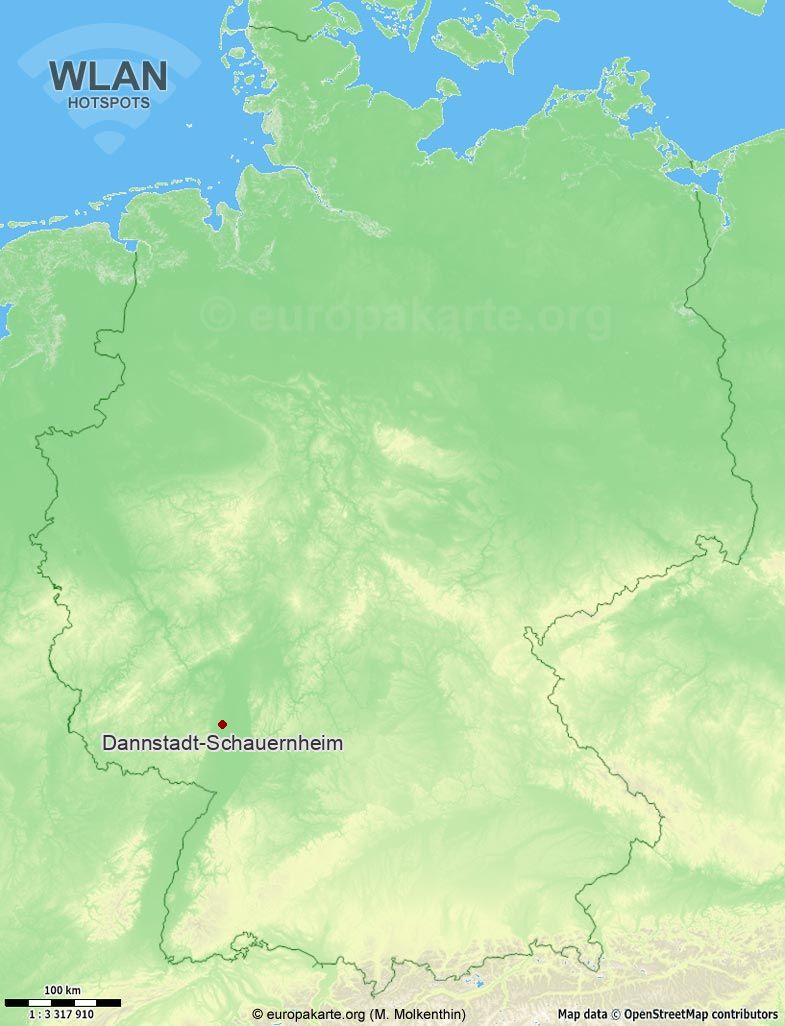 WLAN-Hotspots in Dannstadt-Schauernheim (Rheinland-Pfalz)