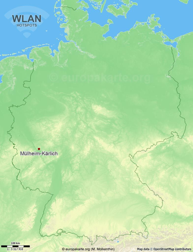 WLAN-Hotspots in Mülheim-Kärlich (Rheinland-Pfalz)