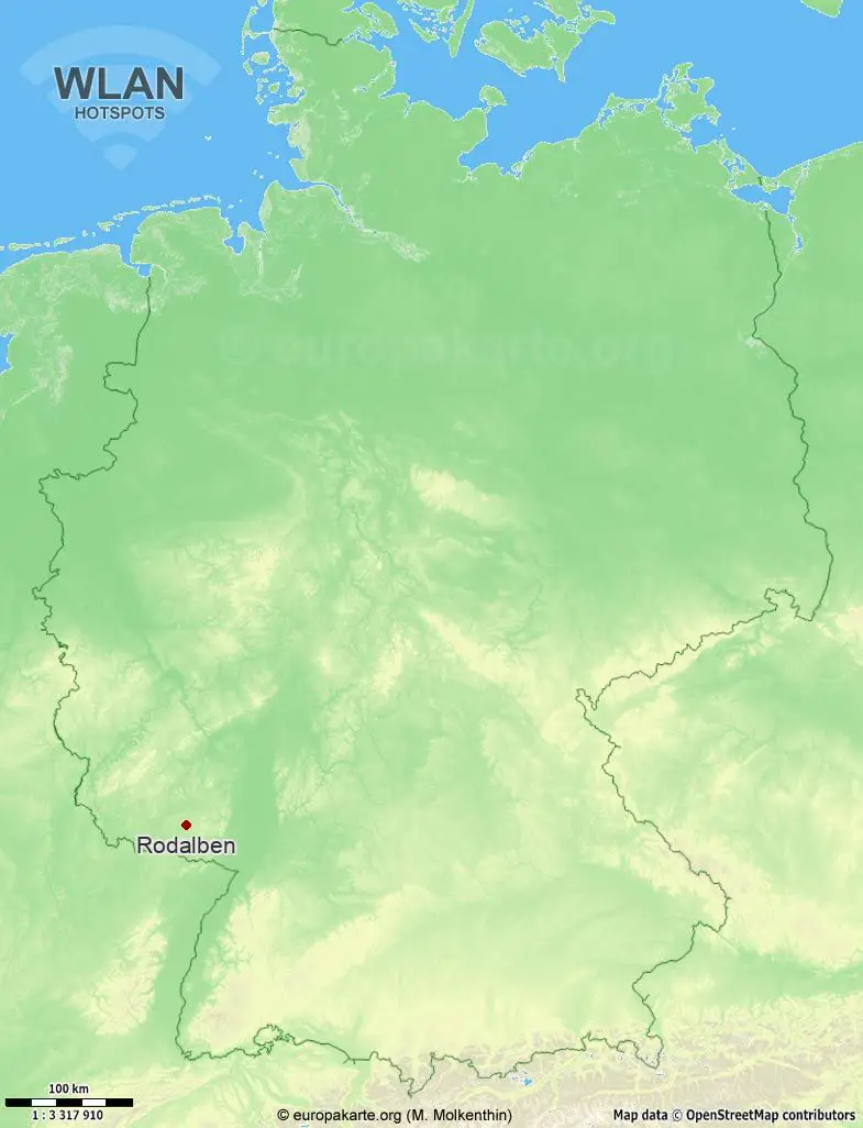 WLAN-Hotspots in Rodalben (Rheinland-Pfalz)